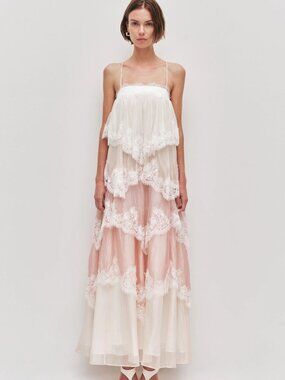 AJE Ophelia Lace Gown